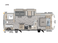 Touring Edition 26RB Floorplan Image