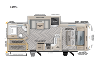 Touring Edition 24MSL Floorplan Image