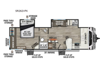 Stratus SR262VFK Floorplan Image