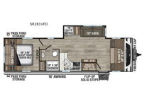 Stratus SR281VFD Floorplan Image