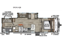 Stratus SR291VQB Floorplan