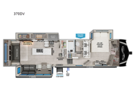 Solitude 370DV Floorplan Image