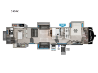 Solitude 390RK Floorplan Image