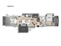 XLR Nitro 40BAR13 Floorplan Image