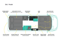 GO Link 148 Std. Model Floorplan Image