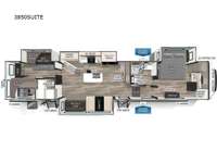 Cherokee Arctic Wolf Suite 3850SUITE Floorplan Image