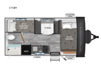 Trail Runner 171BH Floorplan Image