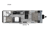 Trail Runner 251BH Floorplan Image