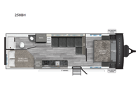 Trail Runner 258BH Floorplan Image