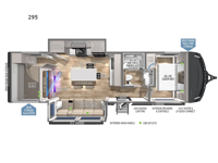 Model Z Air 295 Floorplan