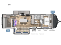 Model Z Air 295 Floorplan Image