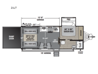 Adrenaline 21LT Floorplan Image