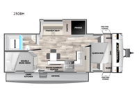 Tracer 250BH Floorplan Image