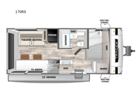 Tracer 170RS Floorplan Image