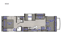 Conquest Class C 6316 Floorplan Image