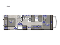 Conquest Class C 6280 Floorplan Image