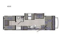 Conquest Class C 6315 Floorplan Image