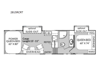 Rage'n 2815RCRT Floorplan Image