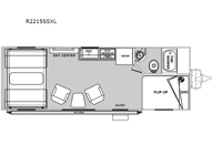 Rage'n R2215SSXL Floorplan Image