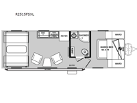 Rage'n R2515FSXL Floorplan Image