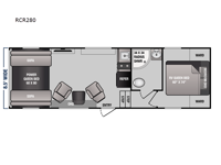 Rage'n Limited RCR280 Floorplan Image