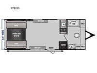 Rage'n Limited RFB210 Floorplan Image