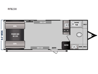 Rage'n Limited RFB230 Floorplan Image