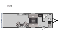 Rage'n Limited RFK270 Floorplan Image