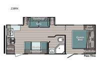 Ameri-Lite Ultra Lite 238RK Floorplan Image