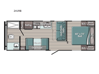 Ameri-Lite Ultra Lite 241RB Floorplan Image