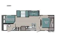 Ameri-Lite Ultra Lite 268BH Floorplan Image