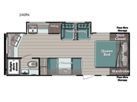 Ameri-Lite Ultra Lite 240RK Floorplan Image