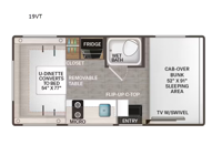 Geneva 19VT Floorplan Image