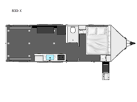 Black Wing 830-X Floorplan Image