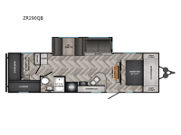 Zinger Lite ZR290QB Floorplan Image