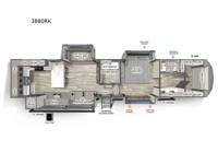 Sandpiper 3800RK Floorplan Image