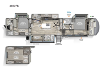 Sandpiper 4002FB Floorplan Image