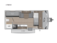 Jay Flight SLX 170BHW Floorplan Image