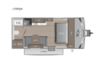 Jay Flight SLX 170FQW Floorplan Image