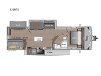 Jay Flight SLX 333BTS Floorplan Image