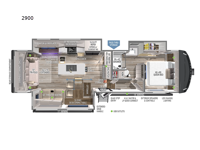 Model Z 2900 Floorplan Image