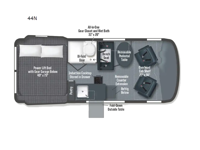 Revel Sport 44N Floorplan Image