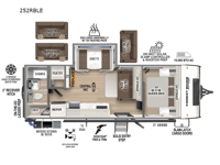 Surveyor Legend 252RBLE Floorplan Image