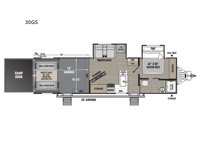 Work and Play 30GS Floorplan Image