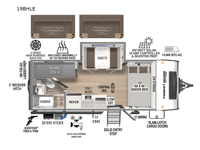 Surveyor Legend 19BHLE Floorplan Image