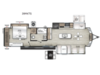 Catalina Destination Series 39MKTS Floorplan Image