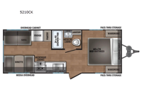 Northern Spirit DLX 5210CK Floorplan Image