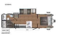 Northern Spirit DLX 5250BHS Floorplan Image