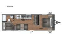 Northern Spirit DLX 5260BH Floorplan Image