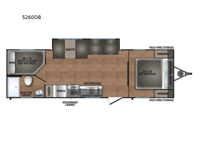 Northern Spirit DLX 5260DB Floorplan Image